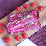 Lower-Carb* Granola Bar | Himbeere