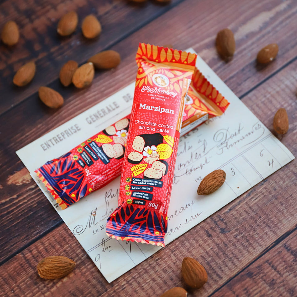 Gourmet Marzipan Schokoriegel