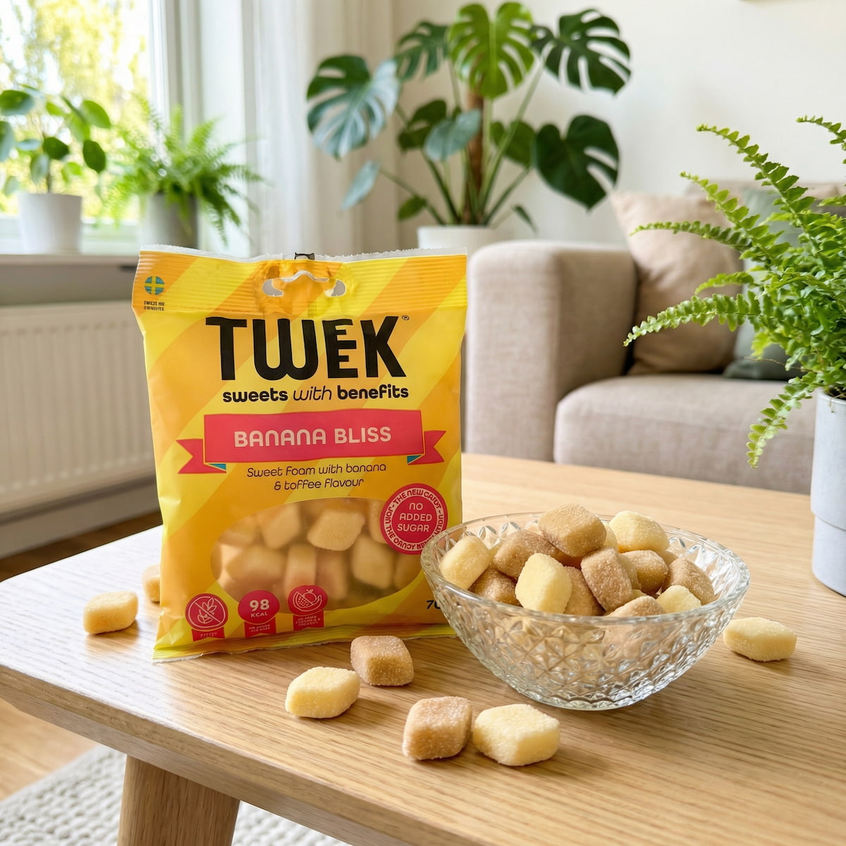 Lower-Carb* Schaum-Gummis | BANANA BLISS