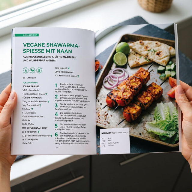 Low-Carb und Keto Grillabend Rezepte-Heft