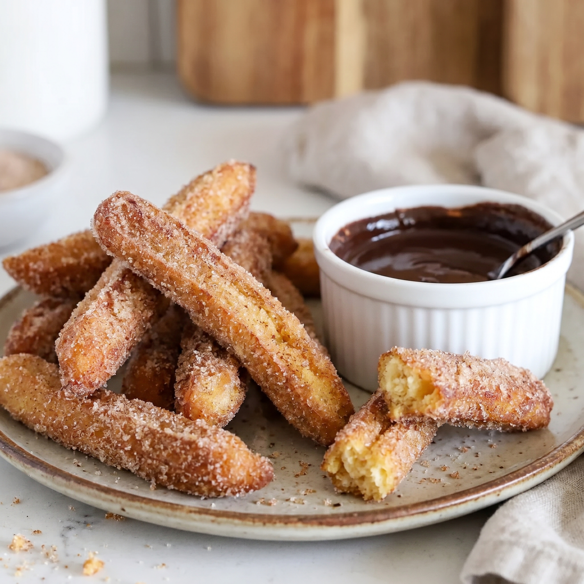 Low-Carb & Keto Churros-Gebäck