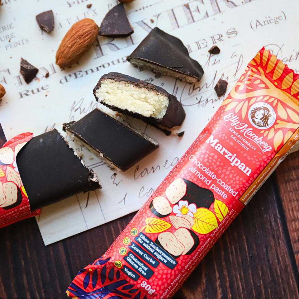 Gourmet Marzipan Schokoriegel