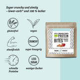 NomNoms Protein Bites | Crunchy Apple Cinnamon | Bio