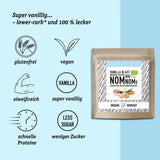 NomNoms Protein Bites | Vanilla Blast | Bio | Big Pack 225 g