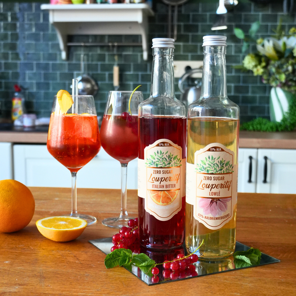 Lowperitif Lowlé | Alkoholhaltiger Aperitif ohne Zucker
