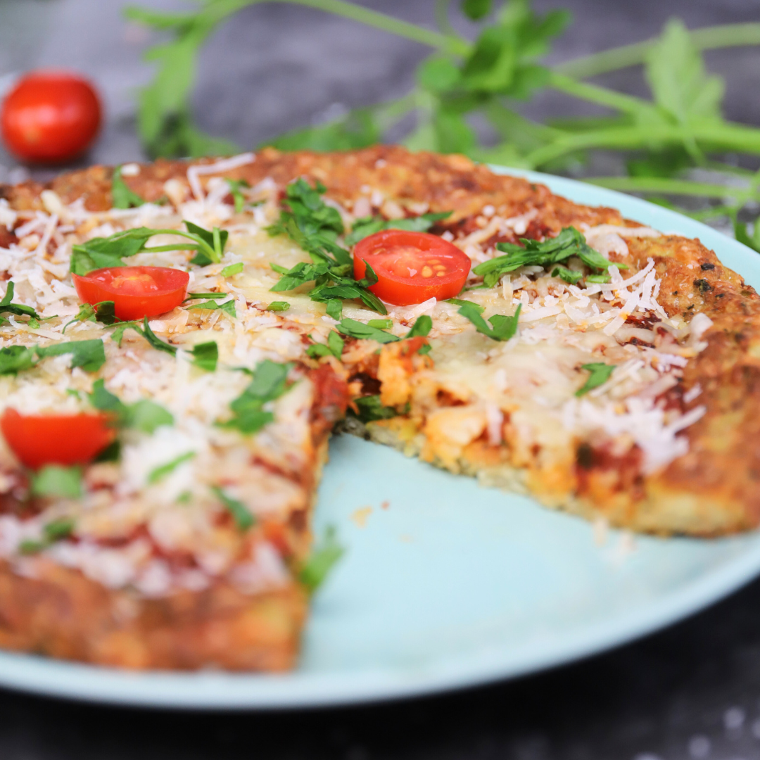 Low-Carb & Keto Brokkoli Pizza-Boden