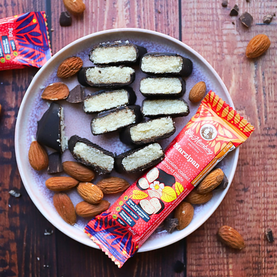 Gourmet Marzipan Schokoriegel