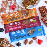 Lower-Carb* Granola Bar | Himbeere