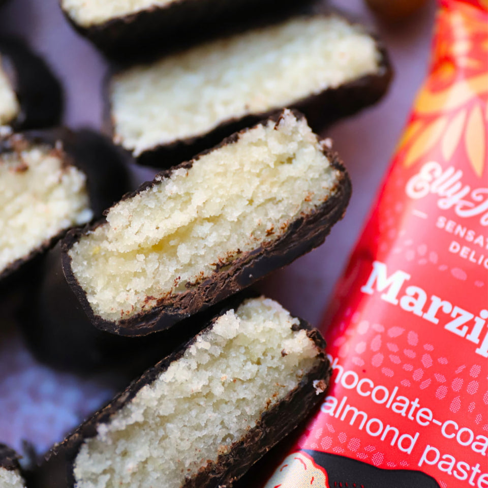 Gourmet Marzipan Schokoriegel