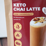 Keto Chai Latte mit Mönchsfrucht & MCT