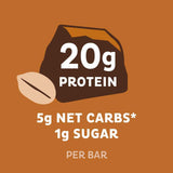 Chocolate Peanut Butter Proteinriegel