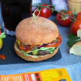 Lower-Carb* High Protein Burger Buns