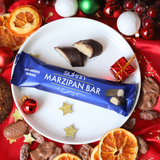 Lower-Carb* Marzipan Schokoriegel