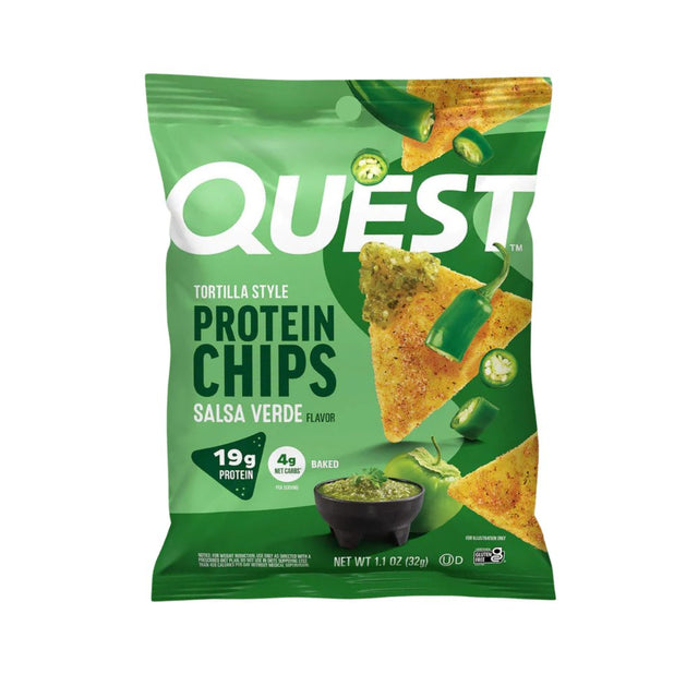 Salsa Verde Protein Chips Tortilla Style (MHD: 03.08.2026)