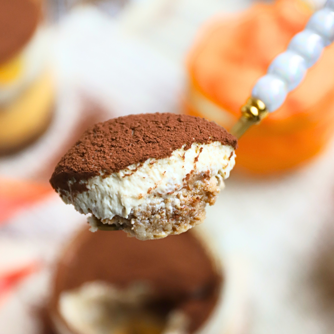 Low-Carb Kürbis Tiramisu (mit Butternut Kürbis)