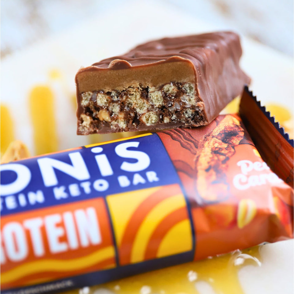 Proteinriegel Peanut Caramel | 16er Maxipack