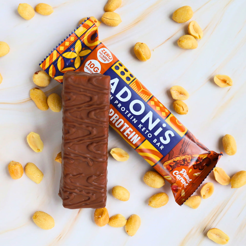 Proteinriegel Peanut Caramel | 16er Maxipack