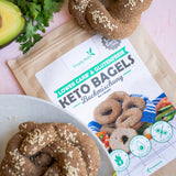 Lower-Carb* Bagel Backmischung