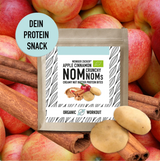 NomNoms Protein Bites | Crunchy Apple Cinnamon | Bio