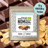 NomNoms Protein Bites | Crunchy Peanut Chocolate | Bio