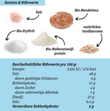 Mandelcreme mit Whey-Proteinpulver | Bio