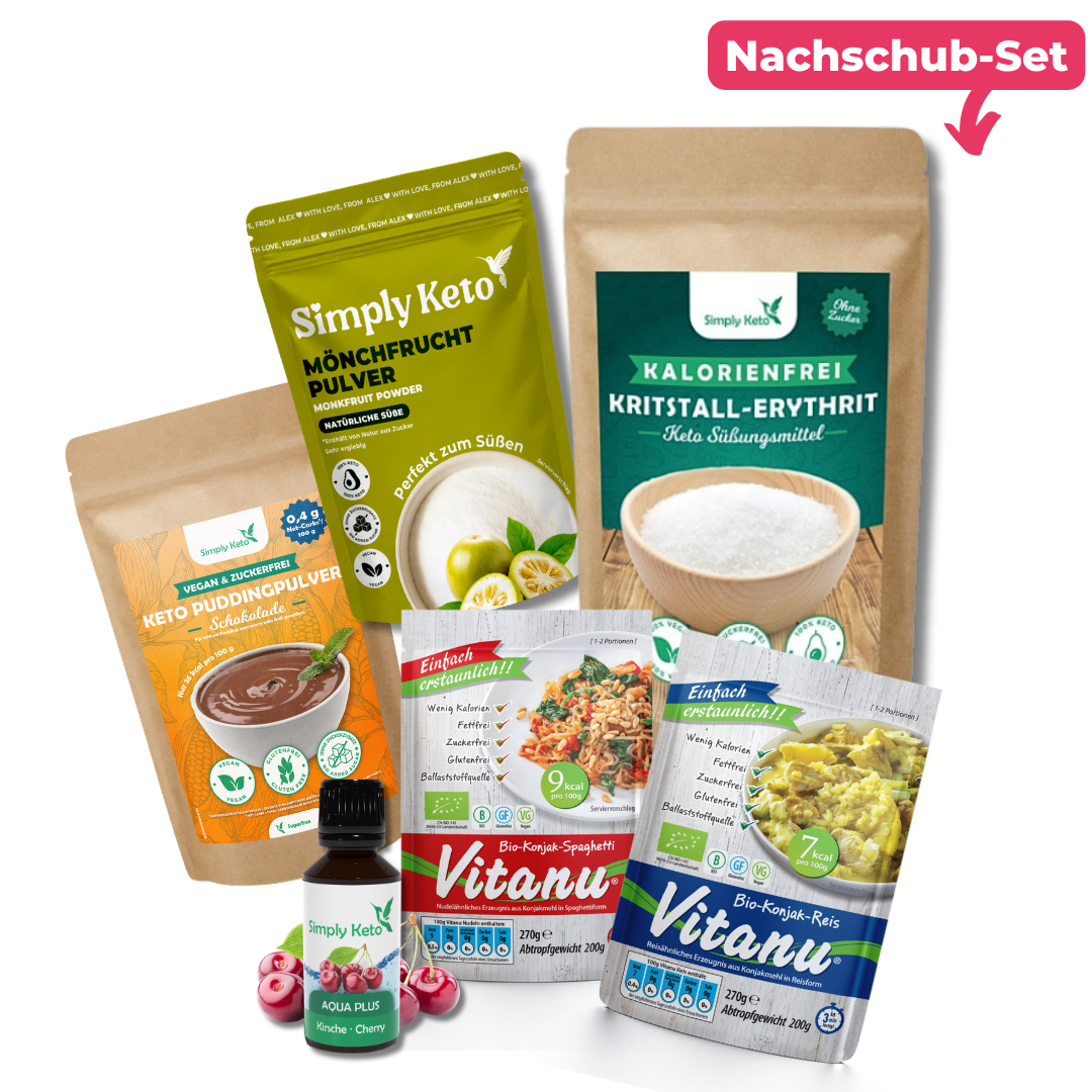 10 Tage Challenge Set | Schlemmer Nachschub Set - ohne Heft