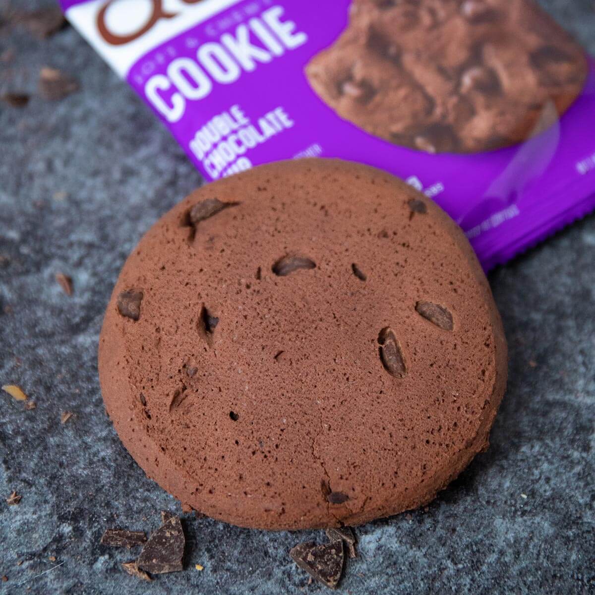 Double Chocolate Chip Protein Cookie | Maxipack mit 12 Stück