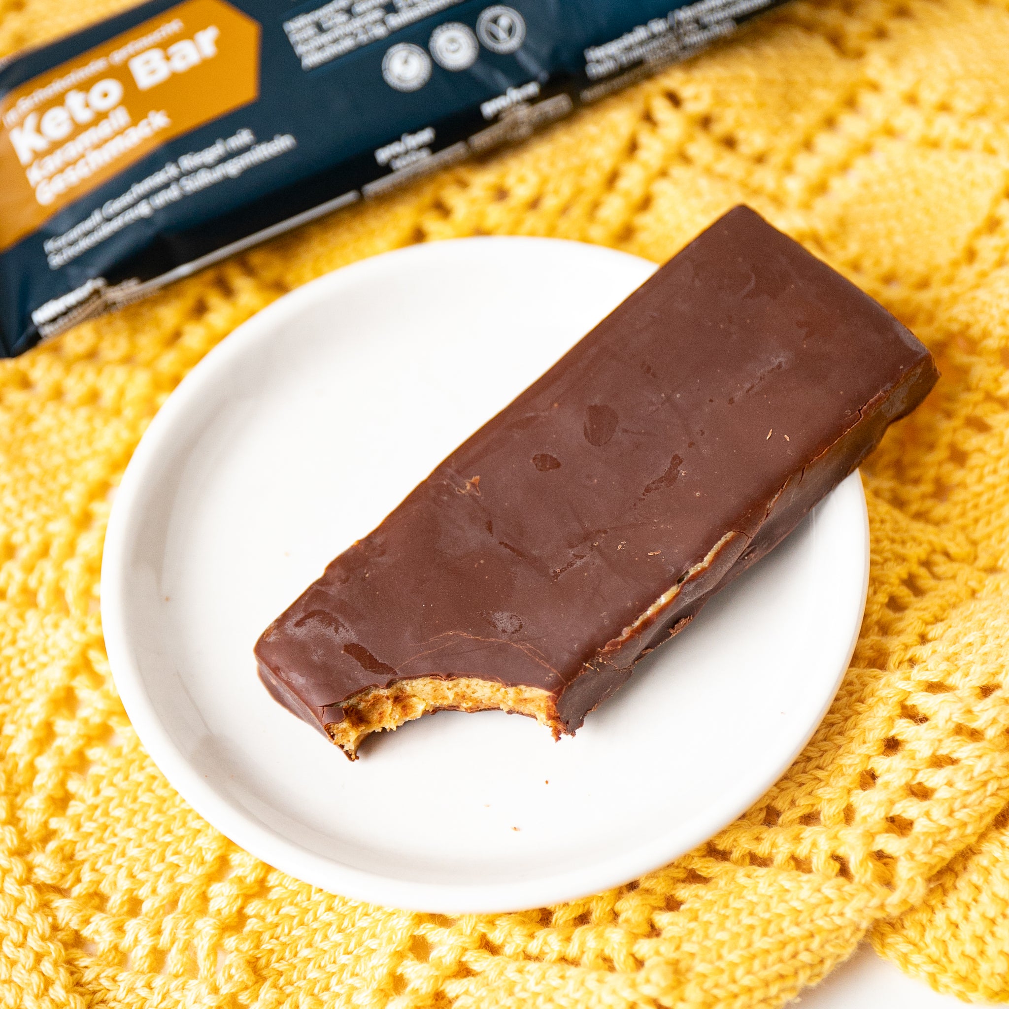 Vegan Keto Bar | Karamell