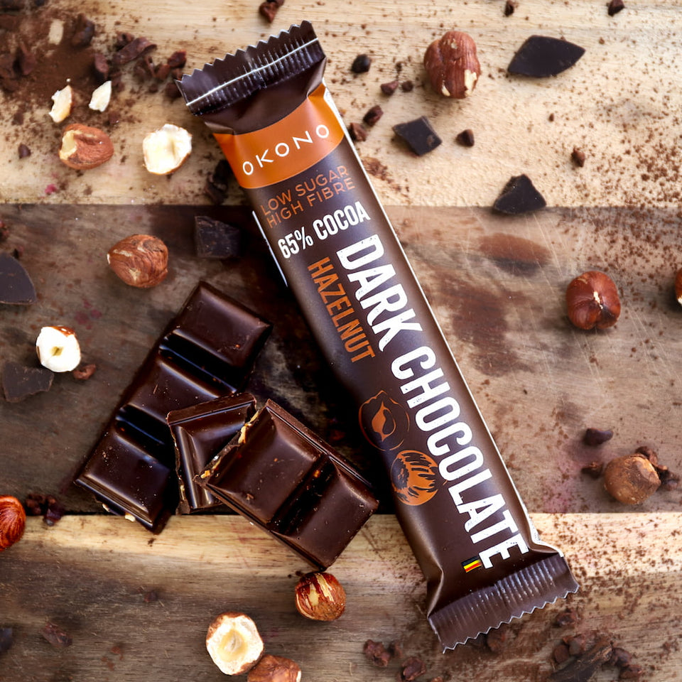 Dark Chocolate Hazelnut Schokoriegel | 20er Maxipack