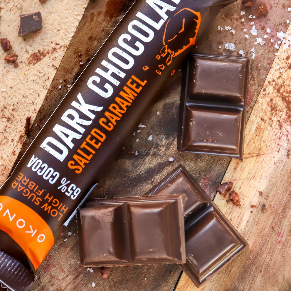 Dark Chocolate Salted Caramel Schokoriegel | 20er Maxipack