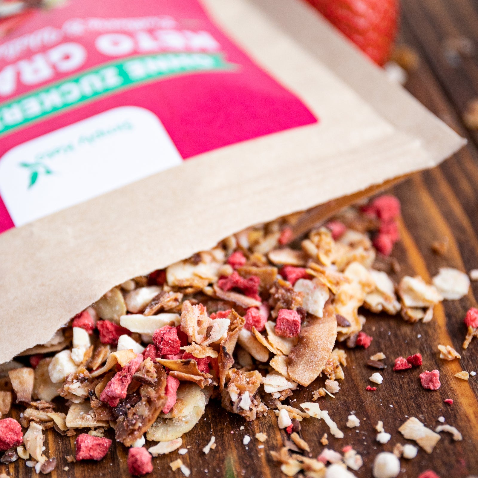 Erdbeer-Knusper-Granola 500 g