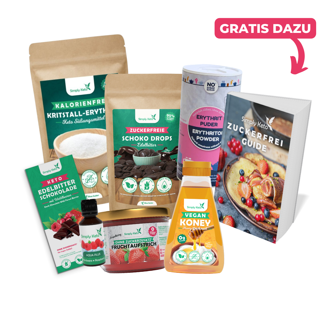 Zuckerfrei Starter-Set - mit GRATIS Zuckerfrei-Guide Heft