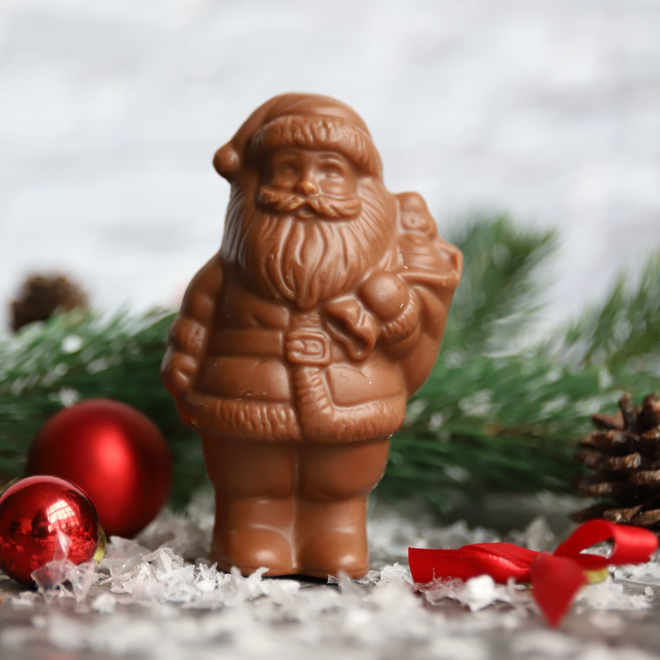 Lower-Carb* Schoko-Weihnachtsmann