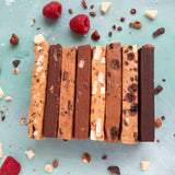 Double Chocolate Chunk Proteinriegel | Maxipack mit 12 Stück