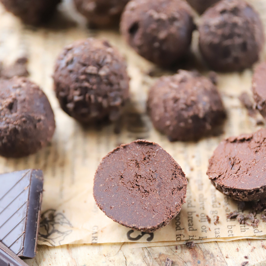 Low-Carb Rumkugeln mit Mönchsfrucht