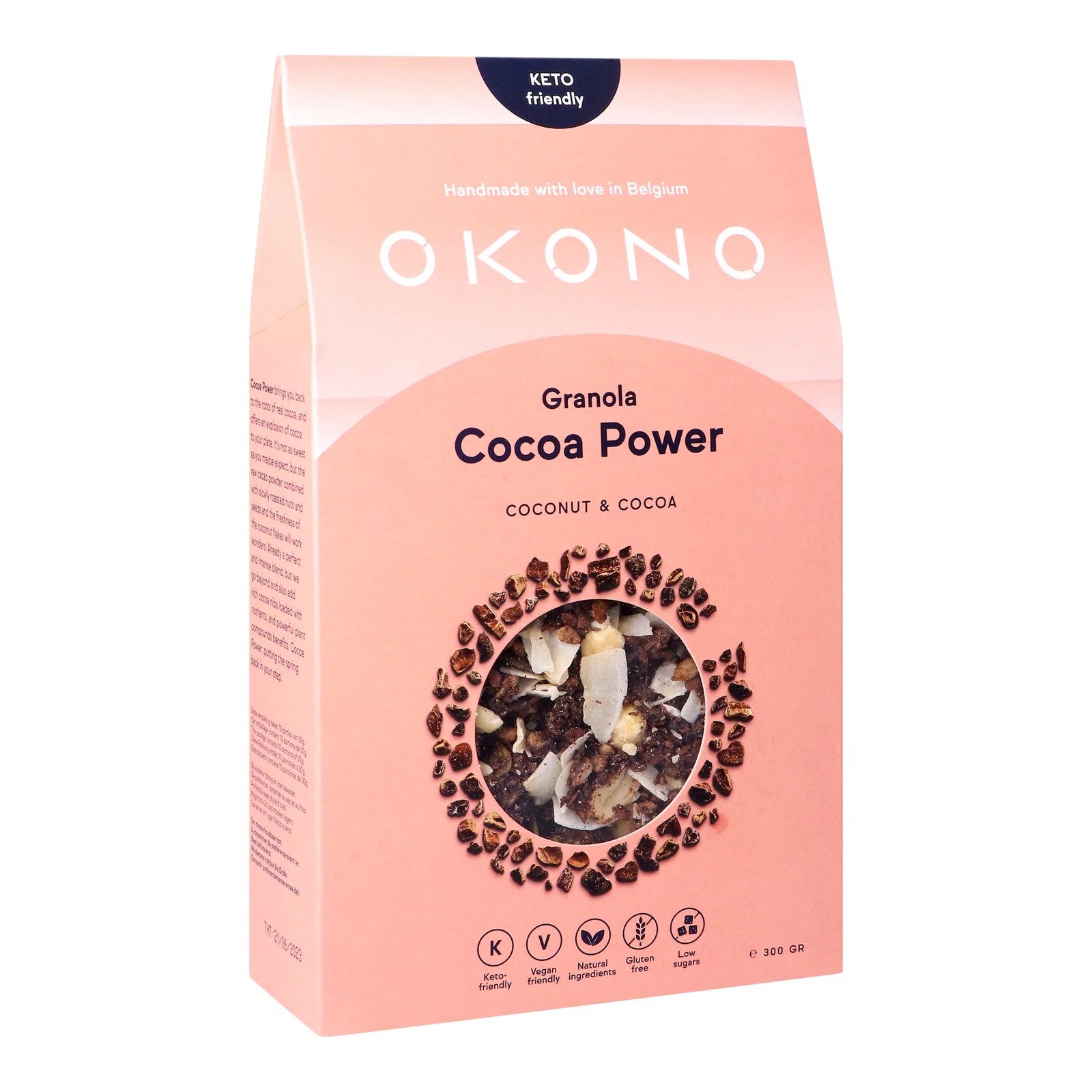 Lower-Carb* Granola | Kokos-Kakao