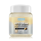 Keto Vegane Macadamia Creme mit MCT-Öl