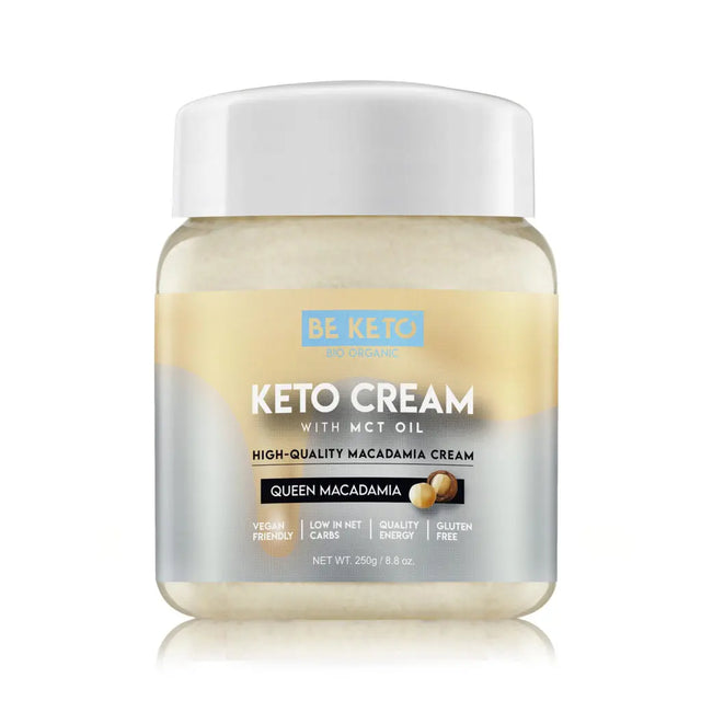 Keto Vegane Macadamia Creme mit MCT-Öl