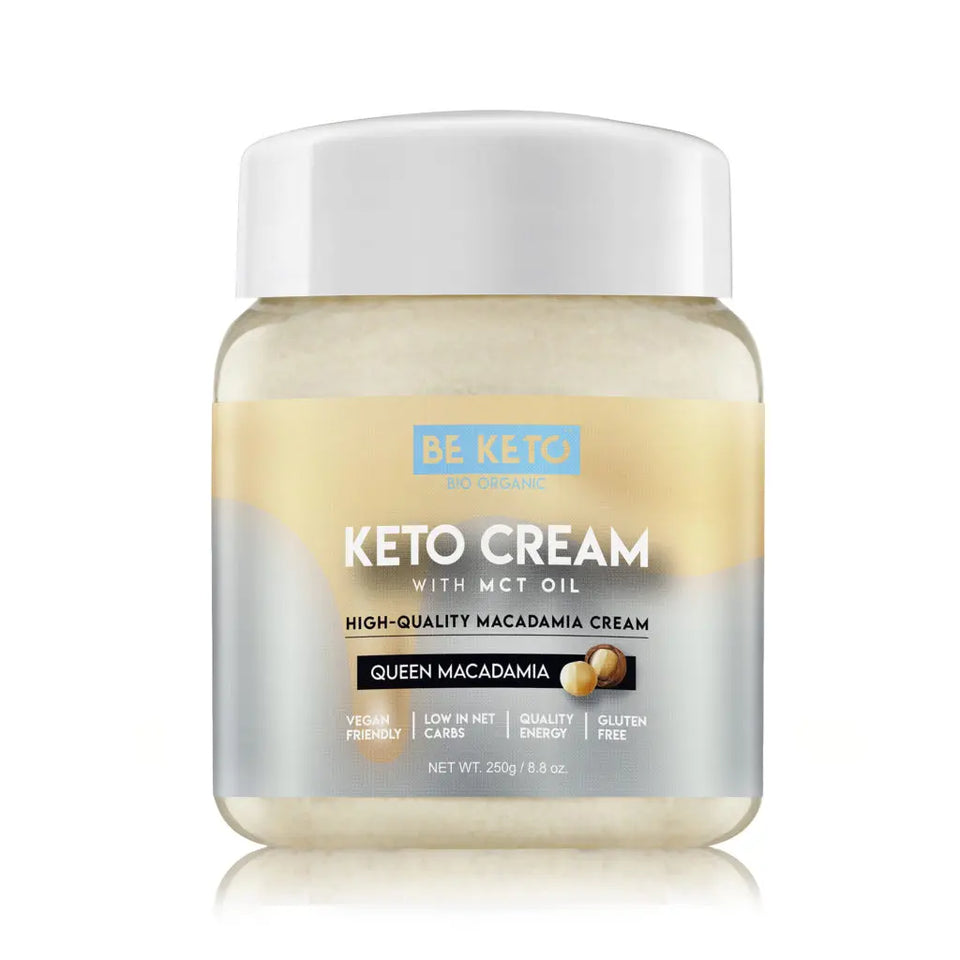 Keto Vegane Macadamia Creme mit MCT-Öl