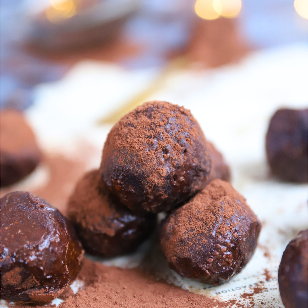 Low-Carb & Keto Schoko-Nuss-Trüffel (No Bake)