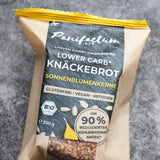 Lower-Carb* Knäckebrot mit Sonnenblumenkernen | Bio