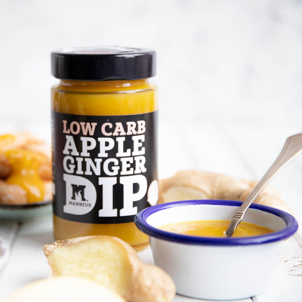 Lower-Carb* Apfel Ingwer Dip | 250 g