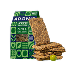 Keto Cracker | Oliven & Chia Samen