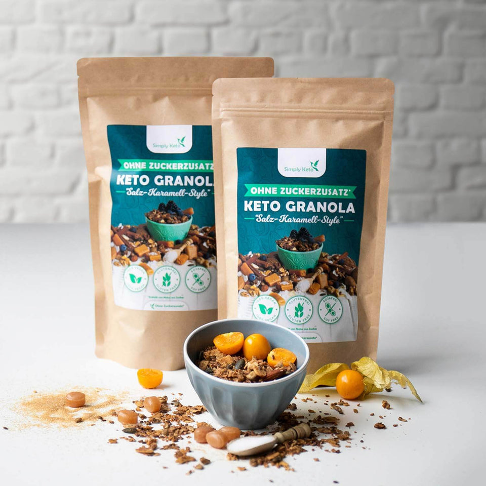 Salz-Karamell Knusper Granola 500g