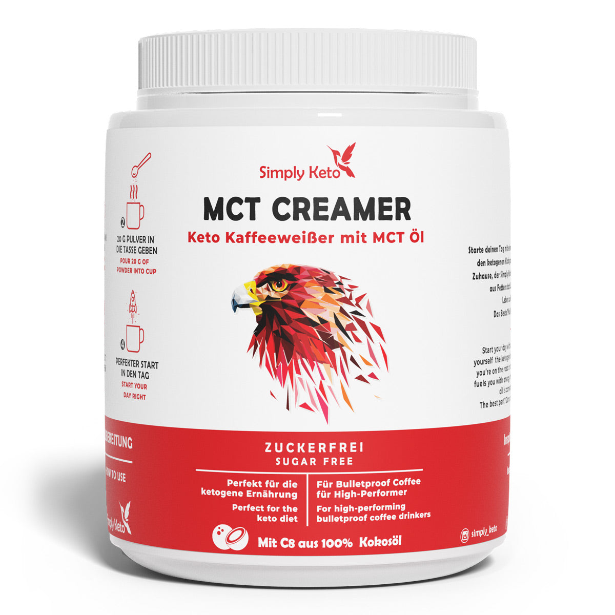 MCT-Creamer Vorratsdose