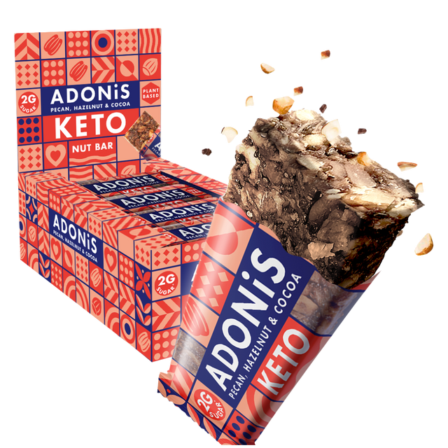 Riegel Pecan Nut | MAXIPACK mit 16 Stück