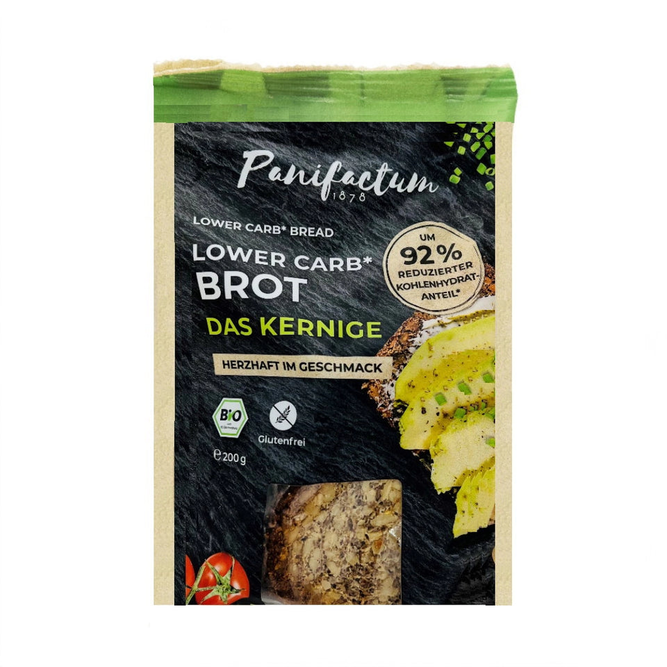 Lower-Carb* Brot | Das Kernige | Bio