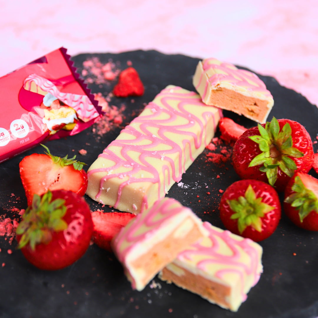 Strawberry Shortcake Proteinriegel