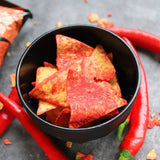 Hot & Spicy Protein Chips Tortilla Style  | 8er Maxipack
