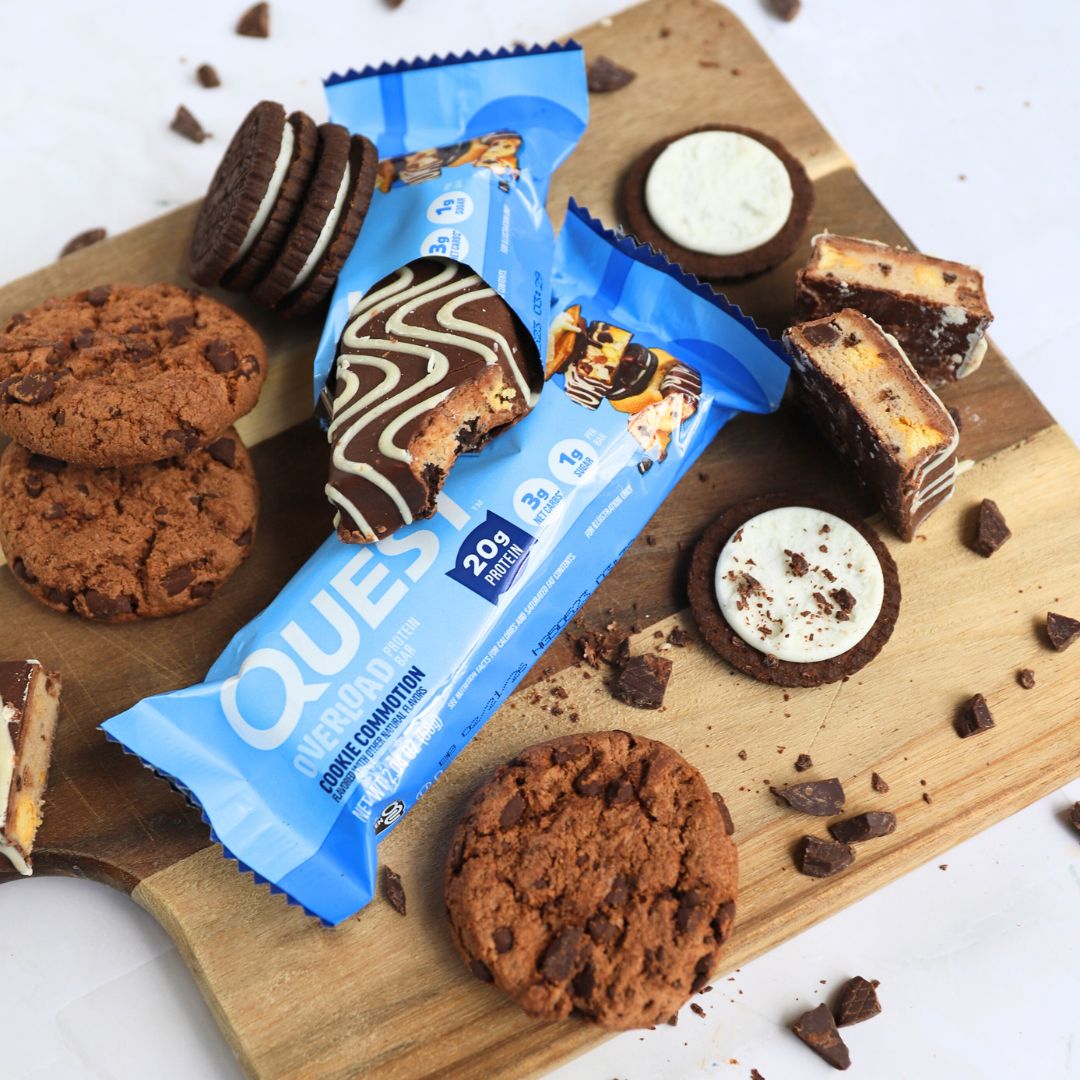 Cookie Commotion Overload Quest Proteinriegel (MHD: 21.02.2026 ...